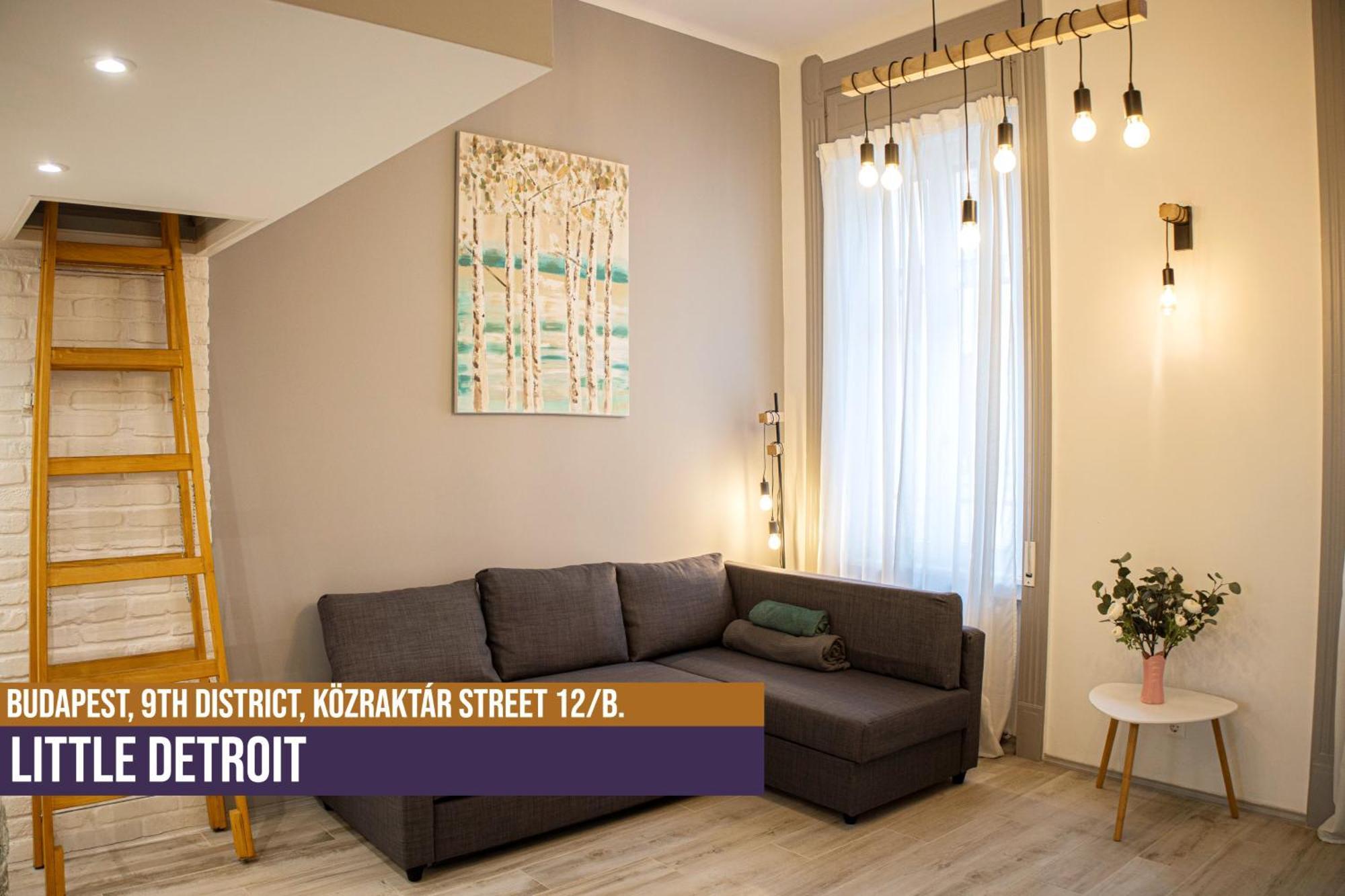 Little Americas Detroit Apartment Budapeşte Dış mekan fotoğraf