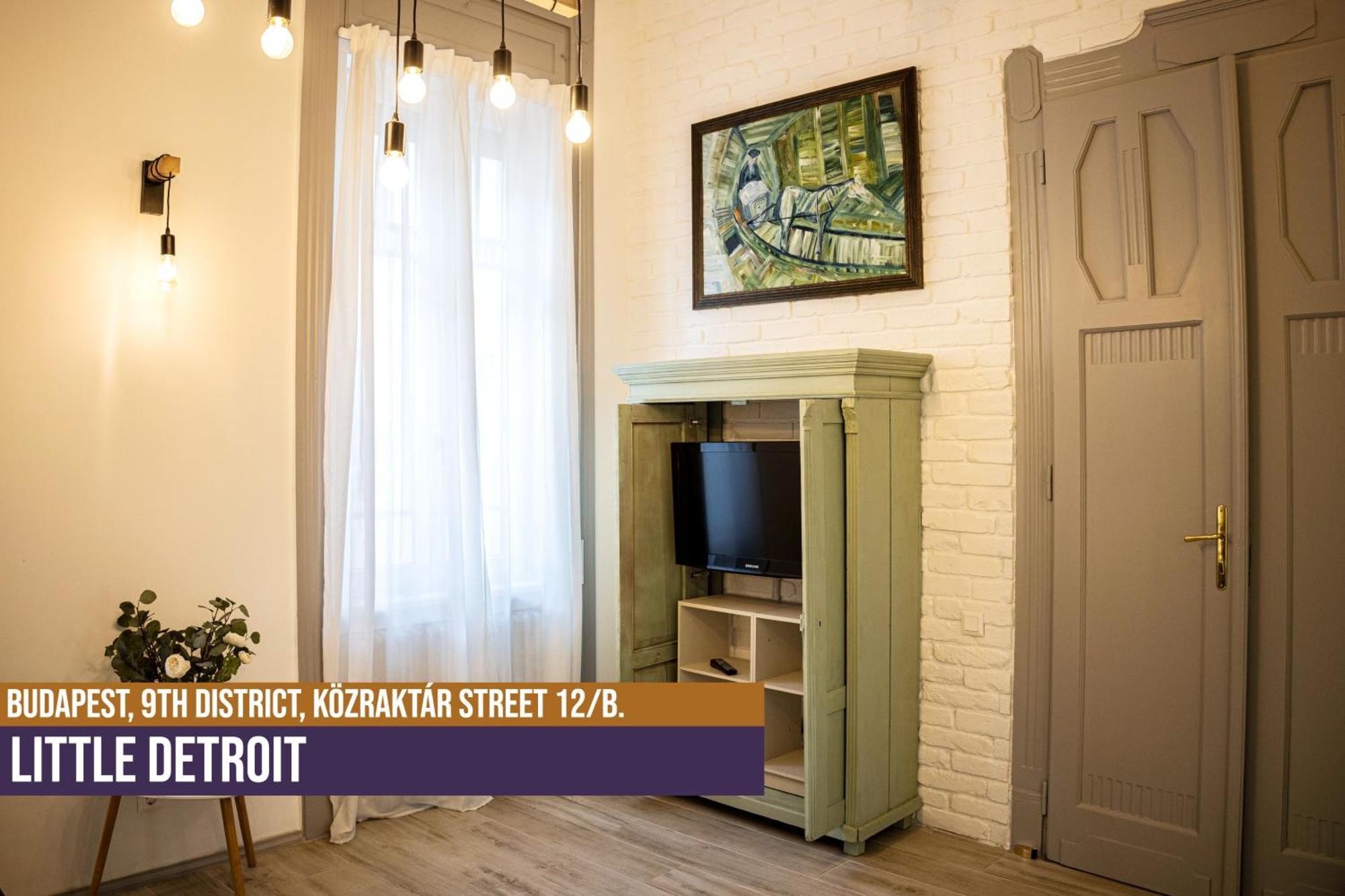 Little Americas Detroit Apartment Budapeşte Dış mekan fotoğraf
