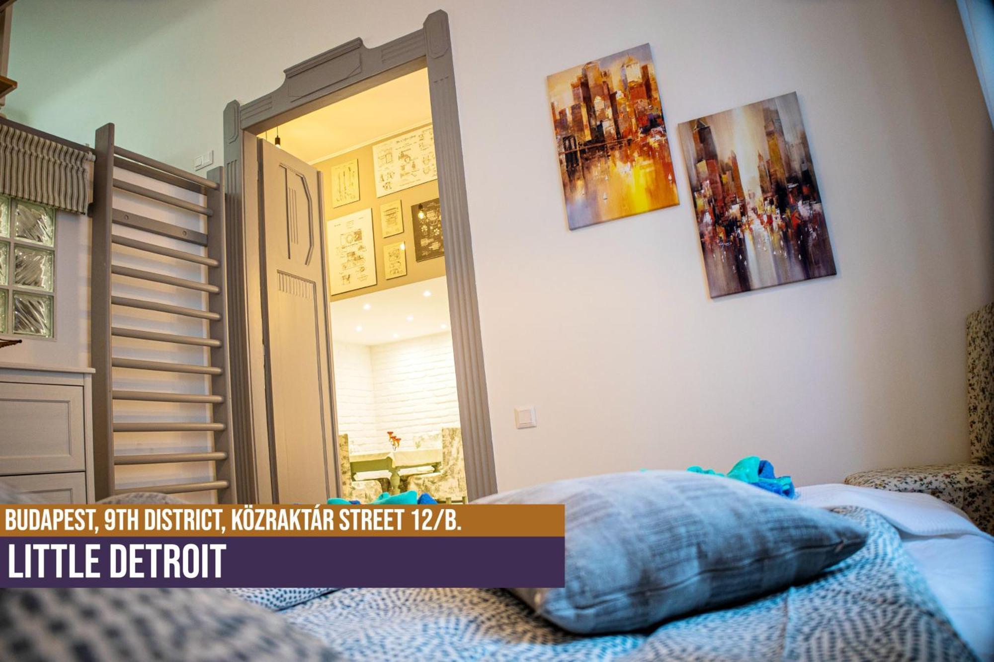 Little Americas Detroit Apartment Budapeşte Dış mekan fotoğraf